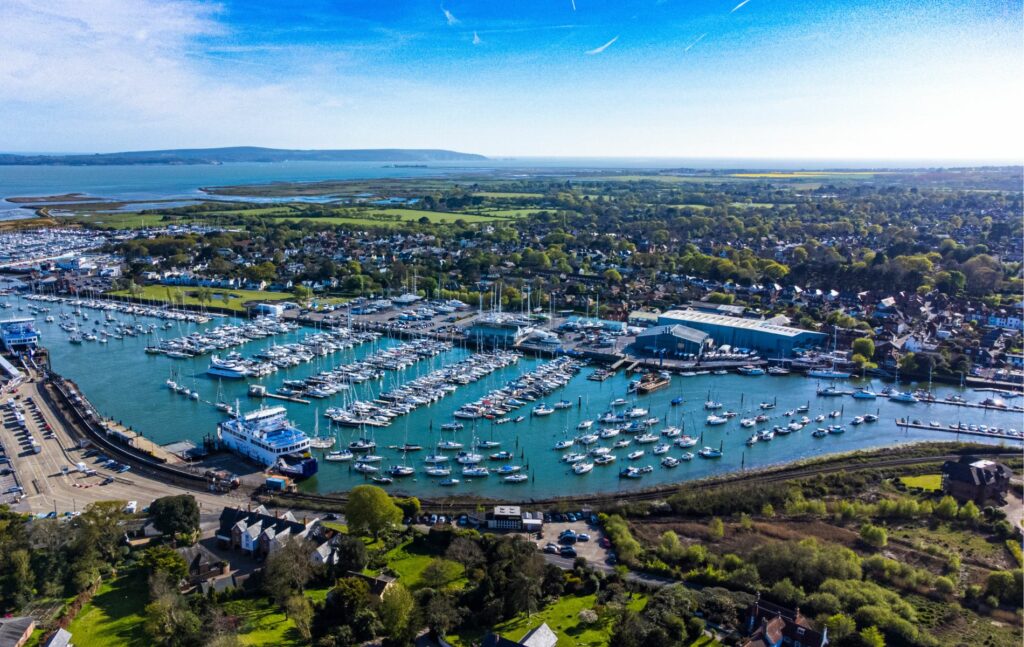 Lymington Marina, New Forest, Hampshire