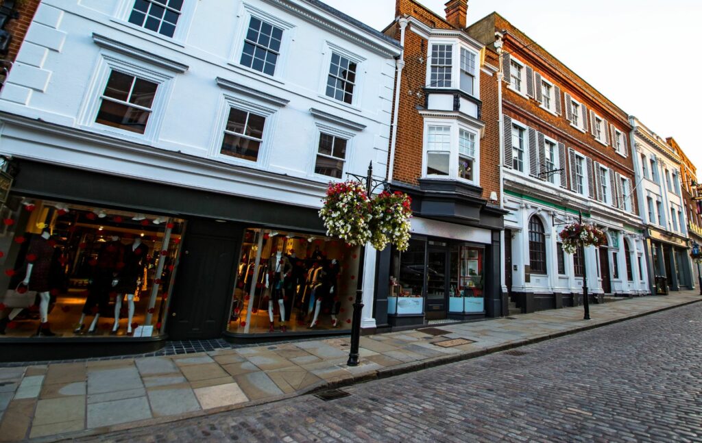 Shopping in Guildford, Surrey