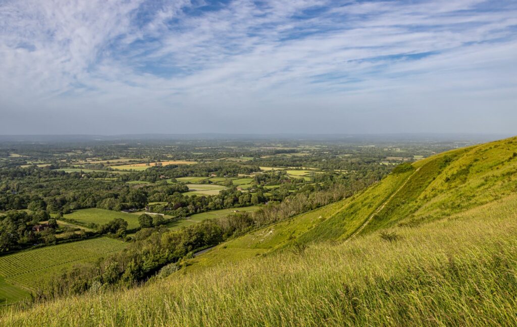 Villages in East Sussex, Ditchling Beacon, South Downs