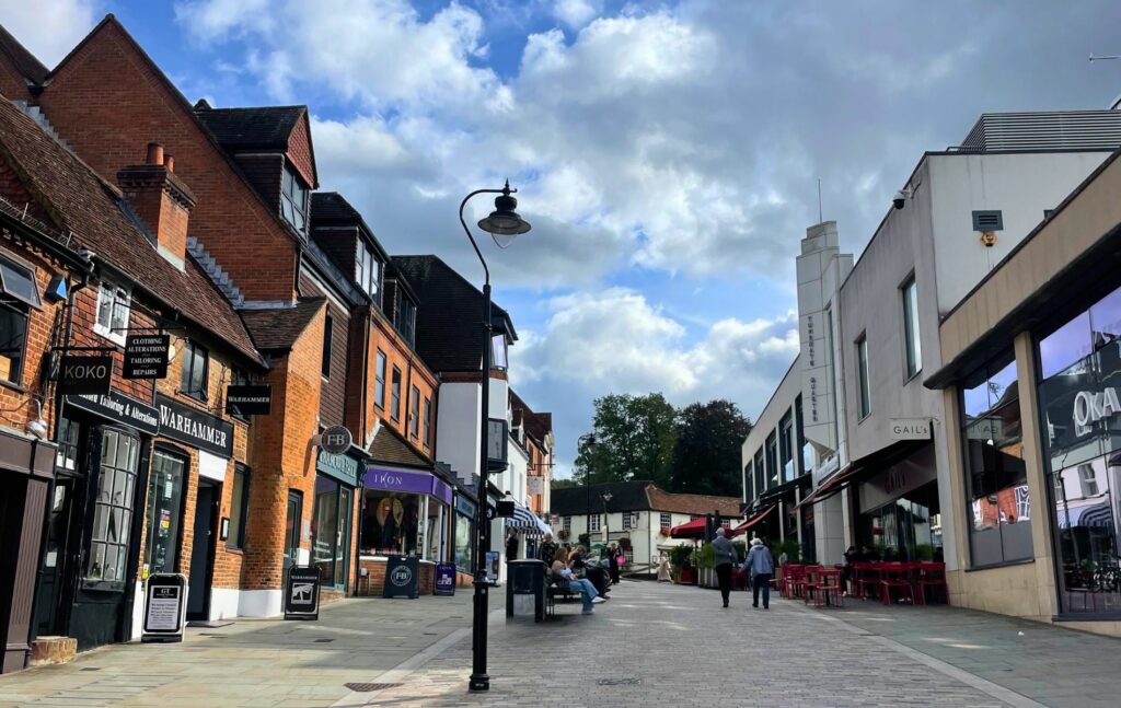 Shopping in Guildford